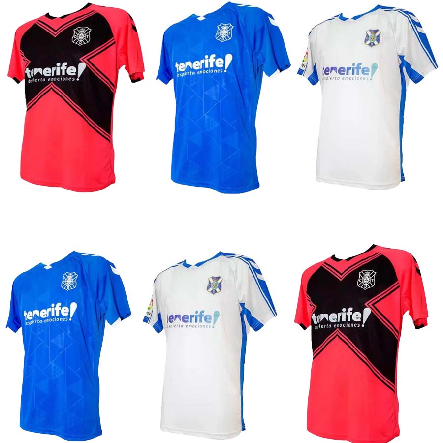 

Men' T-Shirts 2021-22 CD Tenerife soccer jersey Allexandre Shashoua Customize High Quality Camisas Shirt Jersey Man, White