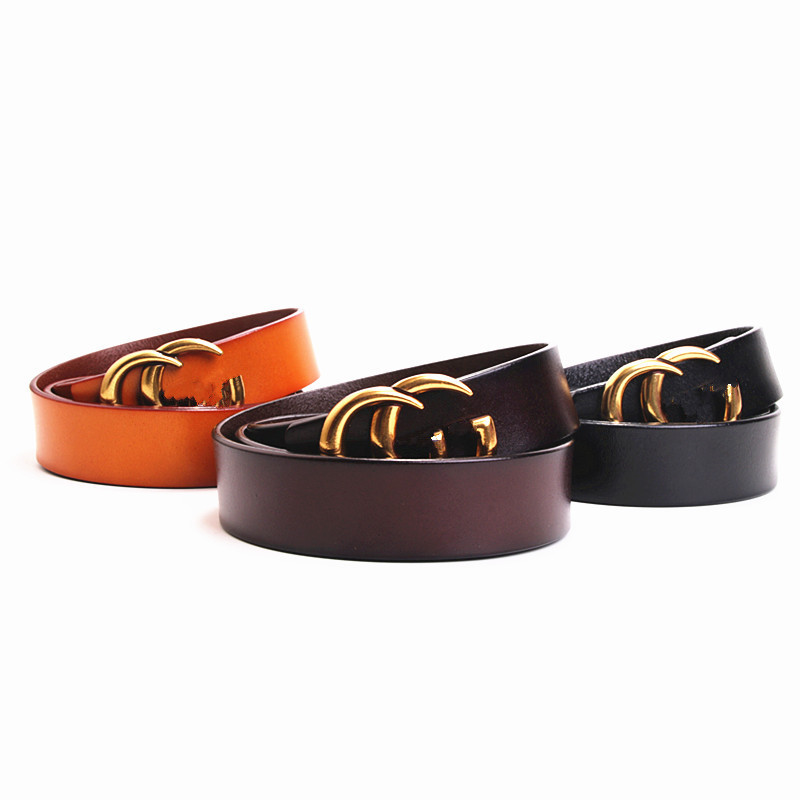 

waistband 3.5cm Width Mens Belt Buckle Women Fashion Belts Genuine Leather Waist Belts Belts Leather Black, Gray