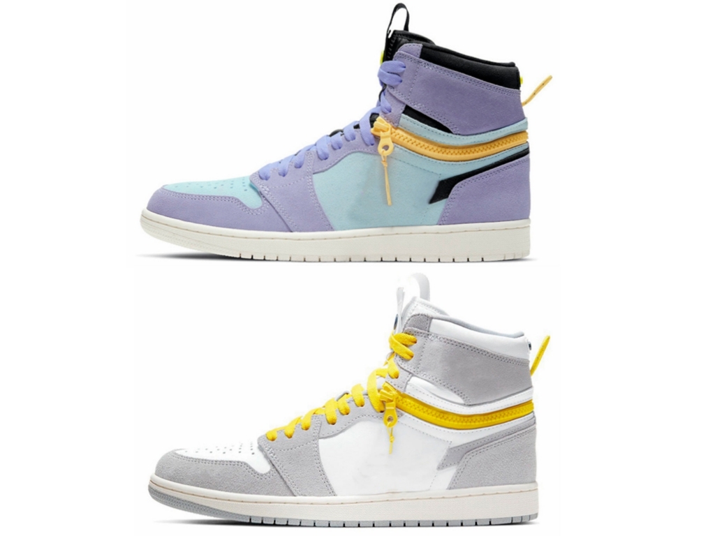 

re-sale Listed Jumpman 1 High Light Smoke Grey Mens Basketball Shoes purple pulse men and women fashion Sports Shoes high qualityLOMB