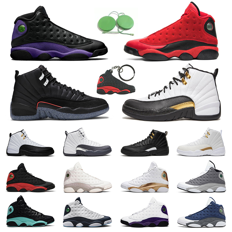 

Fashion 12s 13s basketball shoes Jumpman 12 Utility Grind Dark Concord 13 Singles Day Court Purple Bred outdoor mens trainer, Royalty