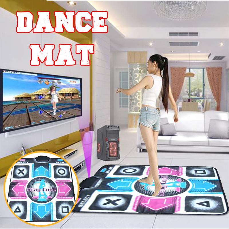 

Original Kl English Menu 11 Mm Thickness Single Dance Pad Non-slip Yoga Mat + 2 Remote Controller Sense Game For Pc & Tv #3 Motion Sensors P