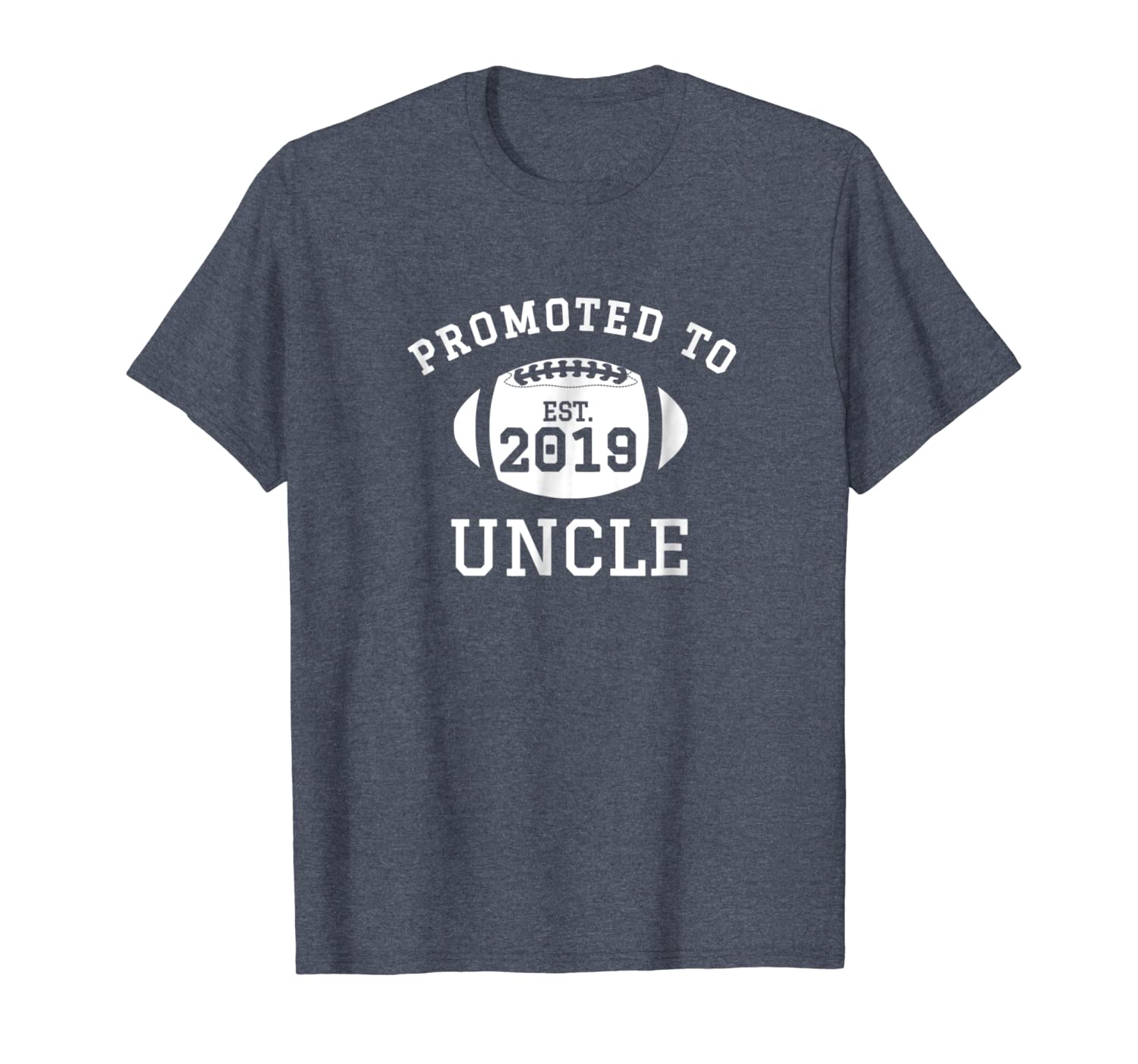 

promoted to uncle est. 2019 shirt gift for new uncle, White;black