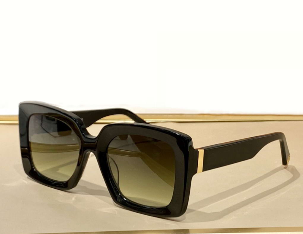 

Oversize Square Sunglasses Black Green Gradient Luxury loya Sun Glasses Fashion Wrap Sunglasses for Women with Box