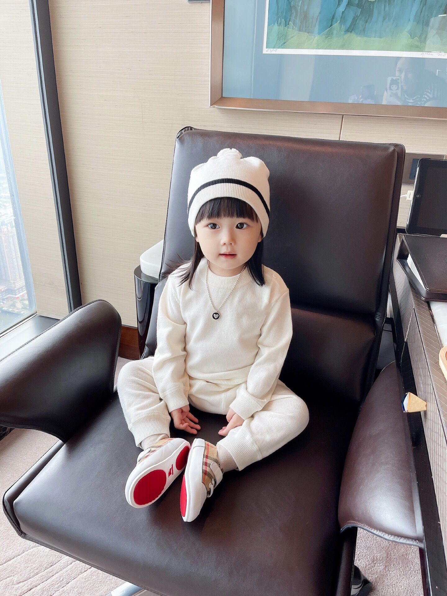 

Baby Boy Girl Clothes Sets Spring Autumn Newborn Girls Clothing Tops + Pant+hat Outfits infant tracksuits Knit Sweater Babe Pajamas, As show