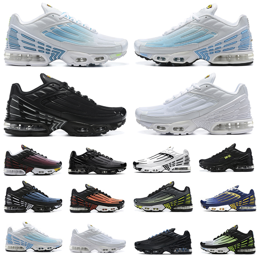

Tn plus 3 mens running shoes tn3 Topography Pack Triple Simple white black hyper neon men women Tiger Laser Blue Ghost Green Grey Navy trainers sports sneakers 36-46, Color#8