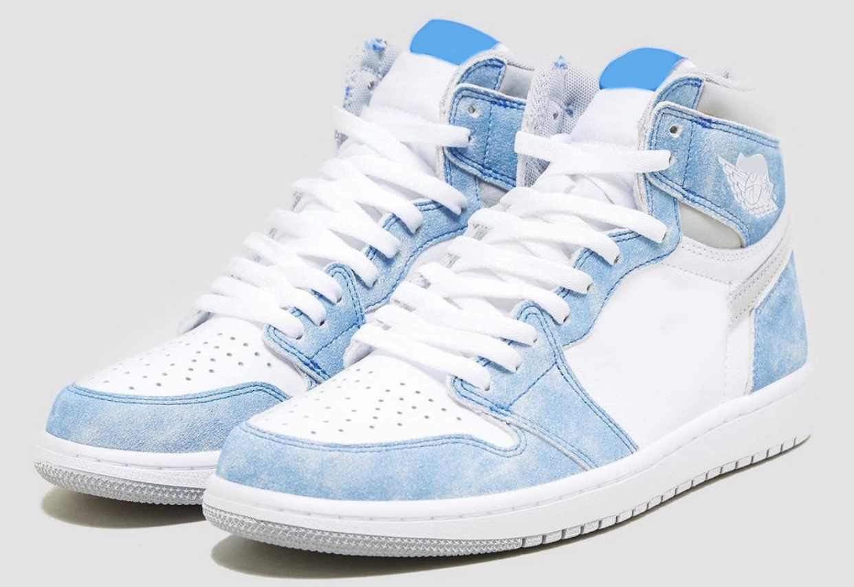 

New Air Authentic 1 High OG Hyper Royal White University Blue 1S Men Women Outdoor Shoes Sports Sneakers With Original box