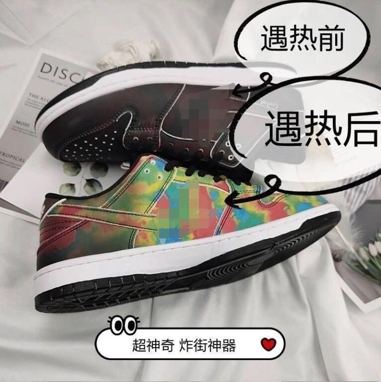 

2021 Sell like hot DunK Lou Thermal imaging Temperature sensitive Chameleon Low top aj Board shoes men and women Basketball shoes, Customize