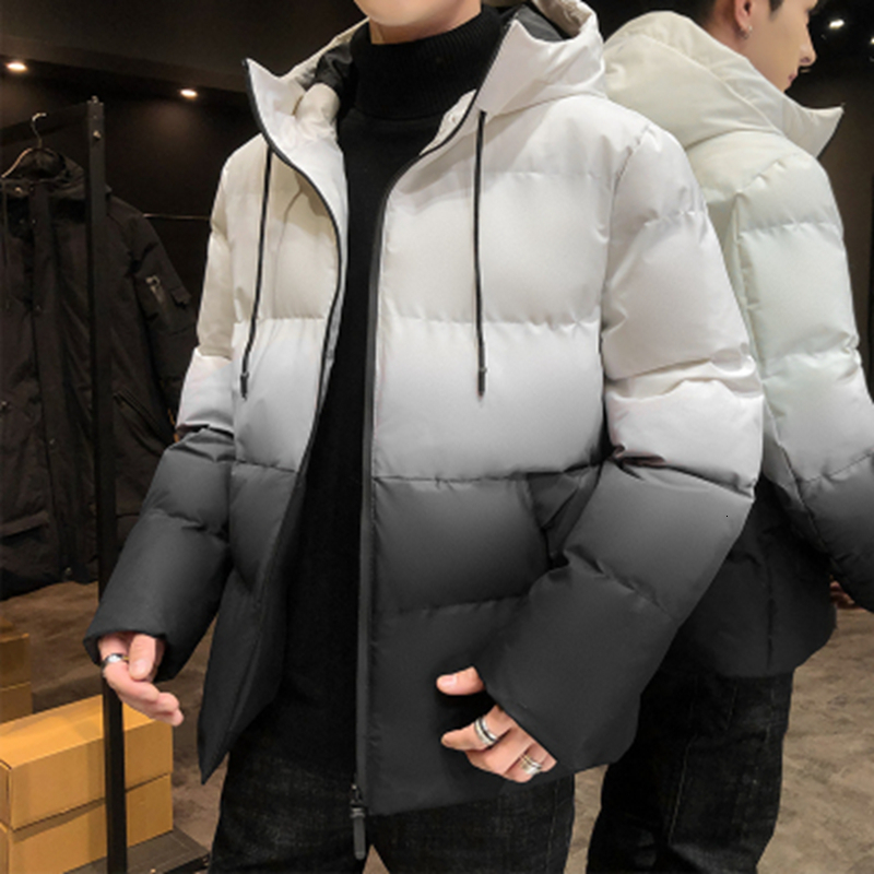 

2021 Brand Men New Autumn Winter Down Jacket Long Sleeve Clothes Dust Coat High Quality Style to Keep Warm Thick Clothing 2jn5, Black