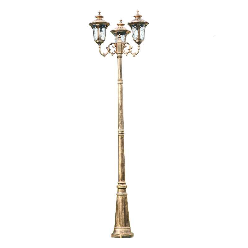 

2021 New European Landscape Lights Garden Square Conducted the Industrial Street Dwaterproof Road Water High Pole to Patio Outdoor Lighting