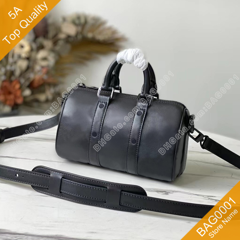 

5A Top Quality Travelling Bag Men Handbags Cowhide Shoulder Cross Body Wallets With Box B144 (57960 57961) BAG0001, Black 57960