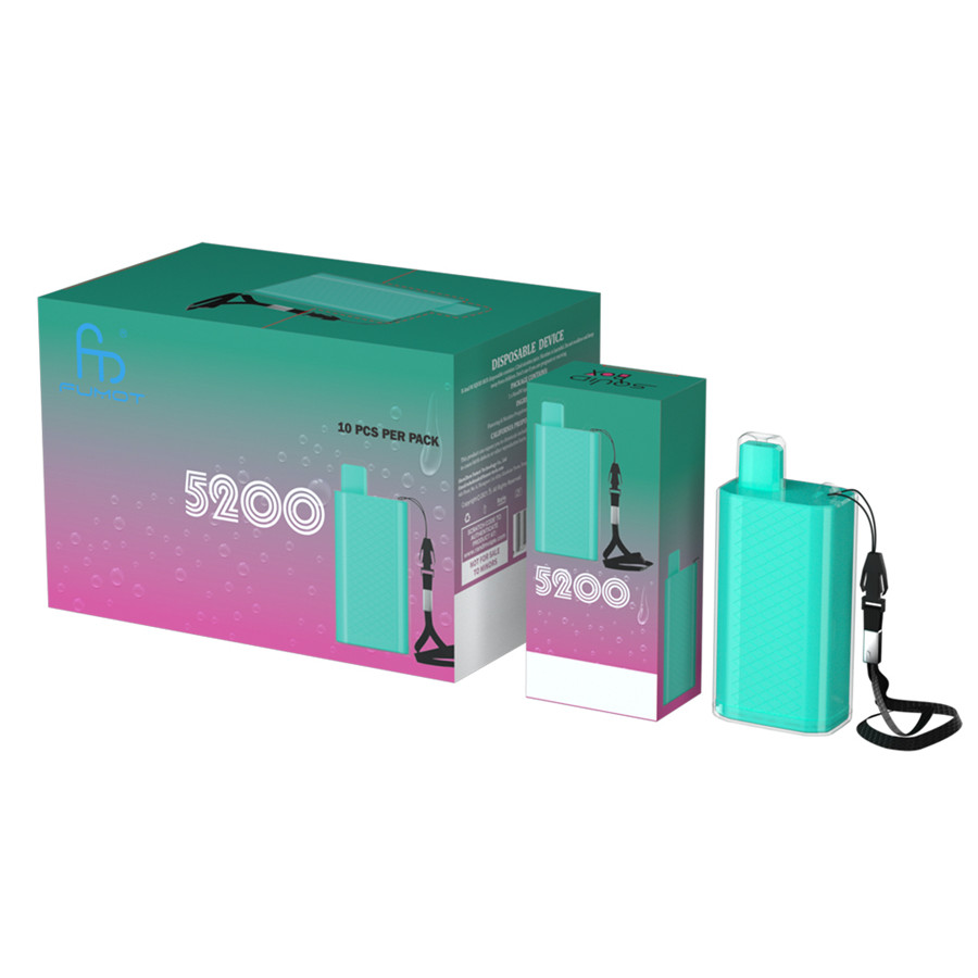 

Vape Pen Stick Bar RandM 5200 puffs Disposable E Cigarette Rechargeable Battery R and M Squid Box RM