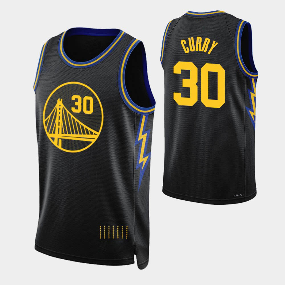 

Golden StateWarriorsMEN Klay Moses Moody Thompson Wiggins Stephen Curry Green Iguodala Poole city Mixtape Edition basketball Jer, Black