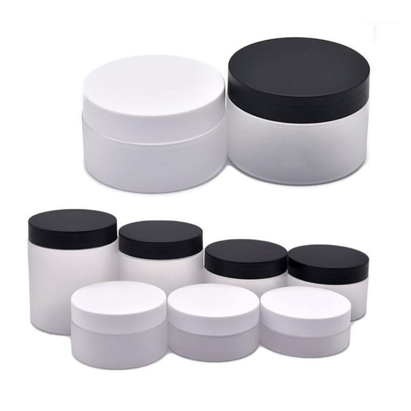 

Storage Bottles & Jars Empty Cream Jar Matte Plastic Travel Face Lotion Boxes Cosmetic Containers Wholesale