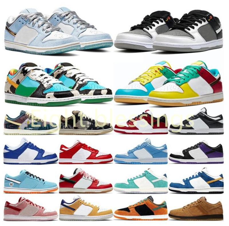 

2021Dunk Chunky Dunky Low Running Shoes For Men Women White Free 99 Holiday Special Panda Kentucky University Red Chicago Camcorder Trainers, White;red