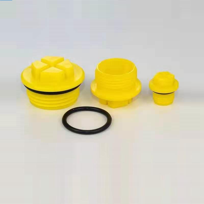 

Watering Equipments External Thread Plastic Plug, Internal Protection Hydraulic Pump Valve Oil Port Sealing Plug, 12 14 16 18mm