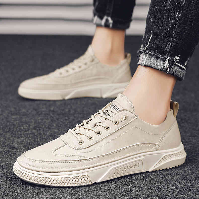 

dress shoes men's leather casual lace up fashion trend men breathable moccasins designer loafers italian mens casual shoes k5w6, Black