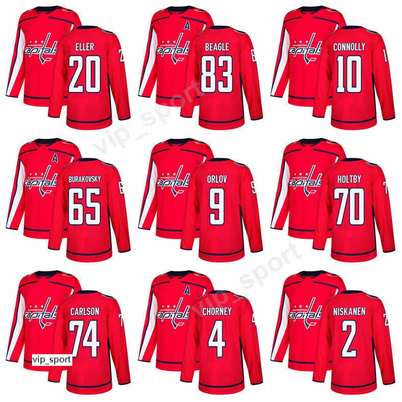 

Washington Capitals Hockey 65 Andre Burakovsky Jersey 20 Lars Eller 83 Jay Beagle 10 Brett Connolly 4 Taylor Chorney Custom Jerseys, 43 red