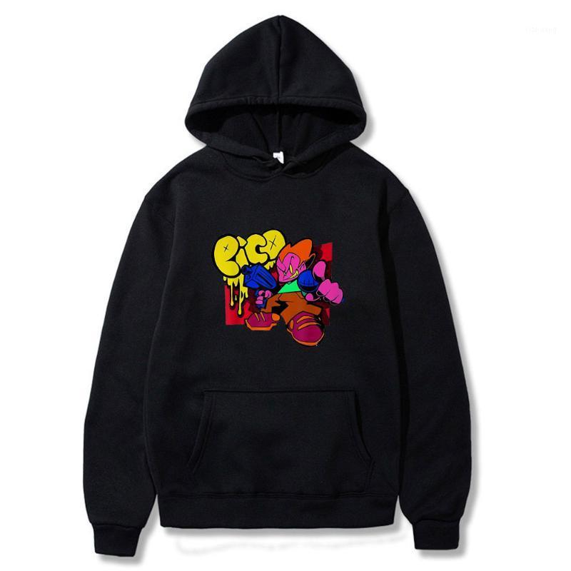 

Men' Hoodies & Sweatshirts Anime Friday Night Funkin Cosplay Printed Streetwear Sweatshirt Men Women Fashion Oversized Hoodie Kids Boy Tops, Black