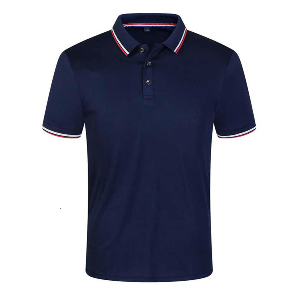 

New Men's Summer Shirts Turn-over Collar Fashion Casual Slim Breathable Solid Business Polo Shirt Male 9 Color, White;black