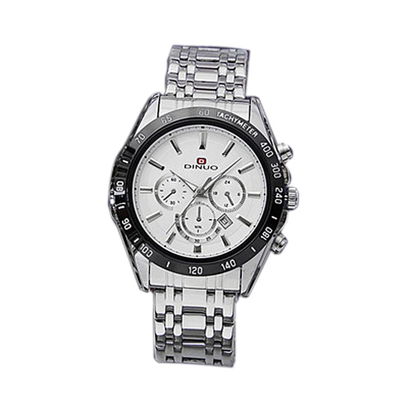 

Wristwatches Dinuo Men's Watch Multi-Functional Leisure Sports Fashion Multiple Dial Selection, 7138-steel black