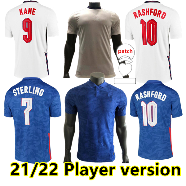 

Player version England Retro soccer jersey 20 21 KANE FODEN STERLING MOUNT RASHFORD SANCHO MAGUIRE GREALISH 2122 Football shirts uniforms BELLINGHAM SAKA, 20/21 away