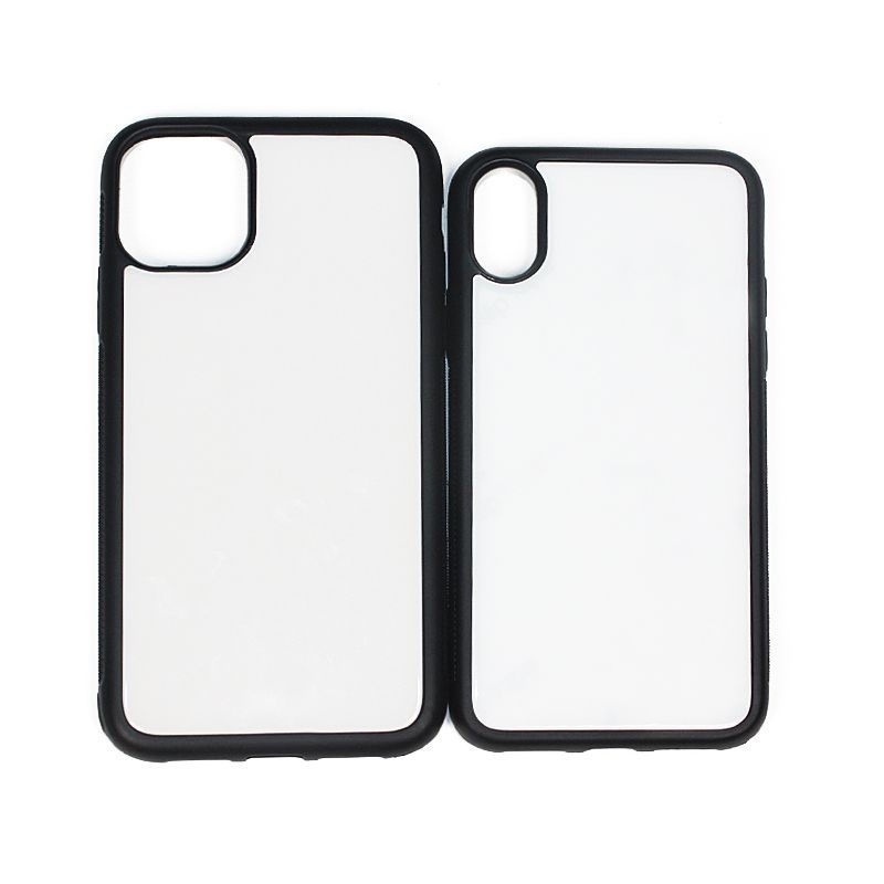 

Blank 2D Sublimation TPU Soft Cell Phone Cases for iPhone 13 12 Mini Pro Max 11 XR XS Samsung S21 S21Ultra with Aluminum Inserts DHL, Transparent