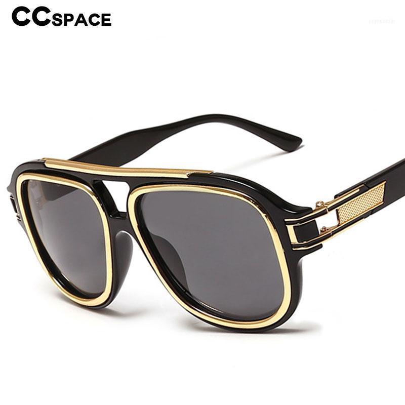 

Sunglasses 46576 Pilot Oversized Retro Men Women Fashion Shades UV400 Vintage Glasses1