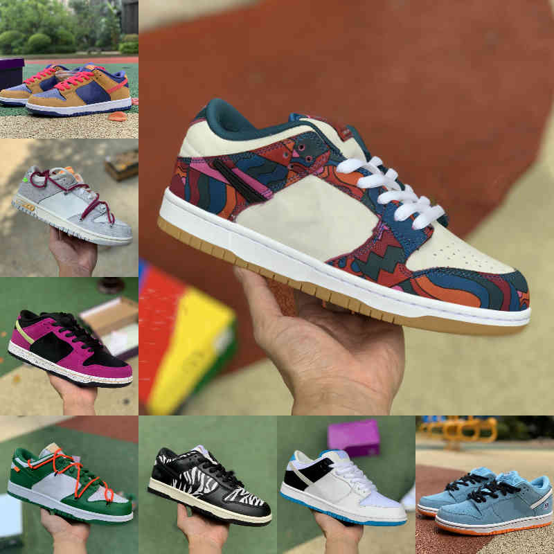 

Top Quality SB Running Shoes Men Women Safari Parra Zebra Laser Blue Lot 35 Michigan UNC Sean Cliver Court Purple Papa Bear ACG Celadon StrangeLove Trainers Sneakers, Please contact us