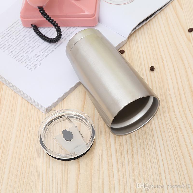 

20oz Coffee Mug Cup Stainless Steel Vacuum Insulated Tumbler Big Capacity Wide Mouth Beer Mugs Wine Glass Travel Car Water Bottle DBC VT1191