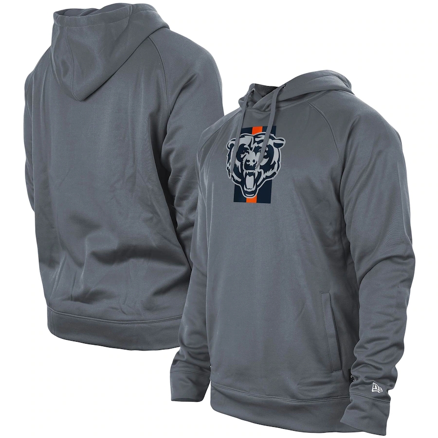

ChicagoBearsMEN sweatshirts Training Camp Raglan Pullover Hoodie