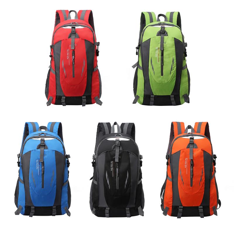 

Outdoor Bags Waterproof Nylon Sports Camping Tactical Military Backpack Men's And Women's Hiking Fishing Bag, Orange