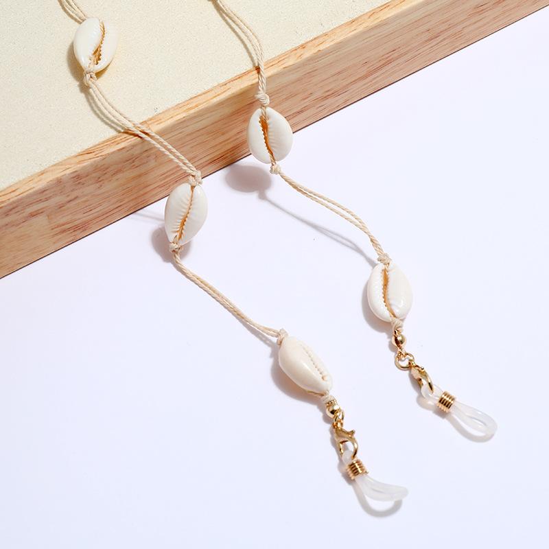 

Sunglasses Frames 2021 European And American Glasses Chain Shell Mask Wax Rope Anti Loss Hanging Fashion