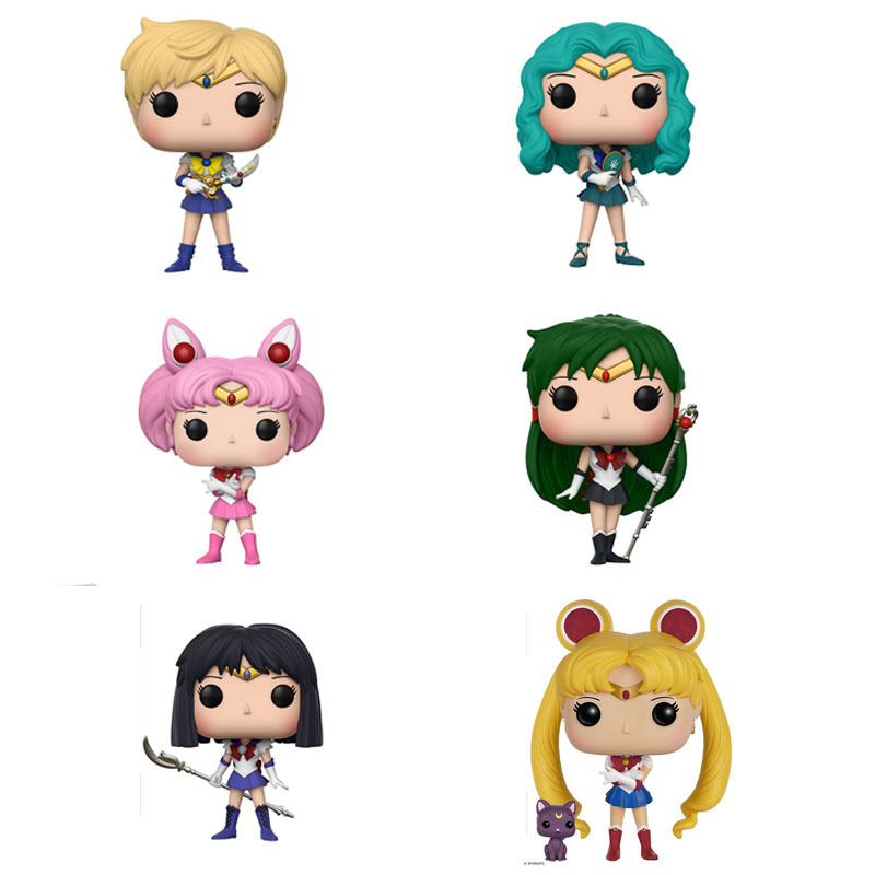 

figures Funko pop beautiful girl warrior moon hare Sailor Moon little rabbit Tianwang yaohaiwang man, Customize