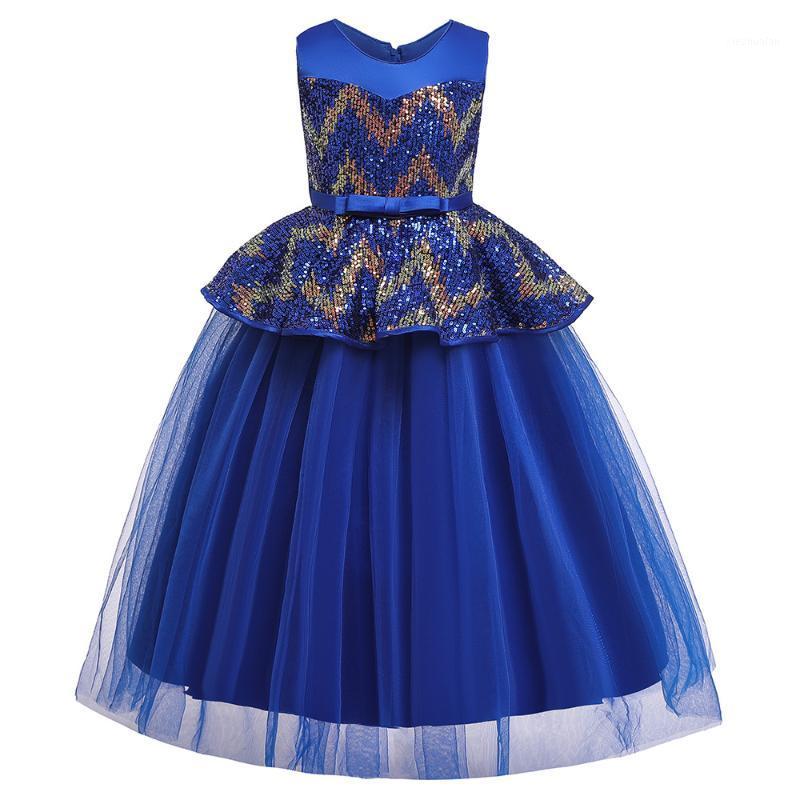 

Sweetheart Flower Girls Dresses for Wedding Teenager Girls Pink Tulle Exquisite Lace Dress Formal Birthday Party Ball Gowns1, Lp-239-royal blue