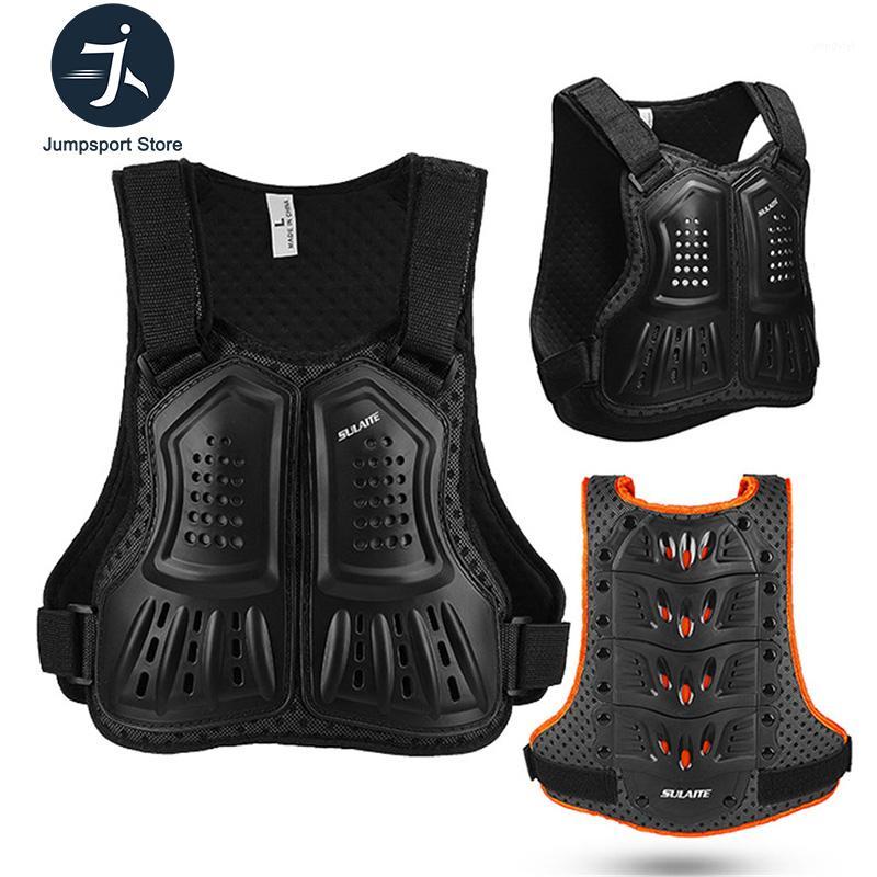 

Back Support Body Vest Motorcycle Jacket Protector Shirt Protection Skiing Spine Chest Protective Gear Motocross1, Black