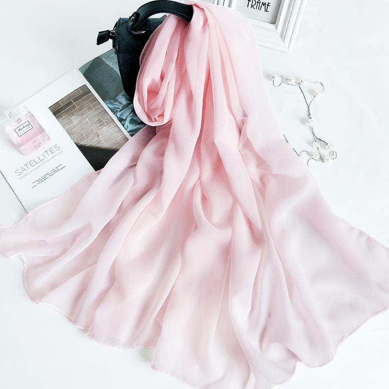 

Scarves Pure-color Shawl Women Spring Summer Anti-ultraviolet Multi-purpose Use Tippet Female Korean Version Beach Scarf H3173, Blue;gray