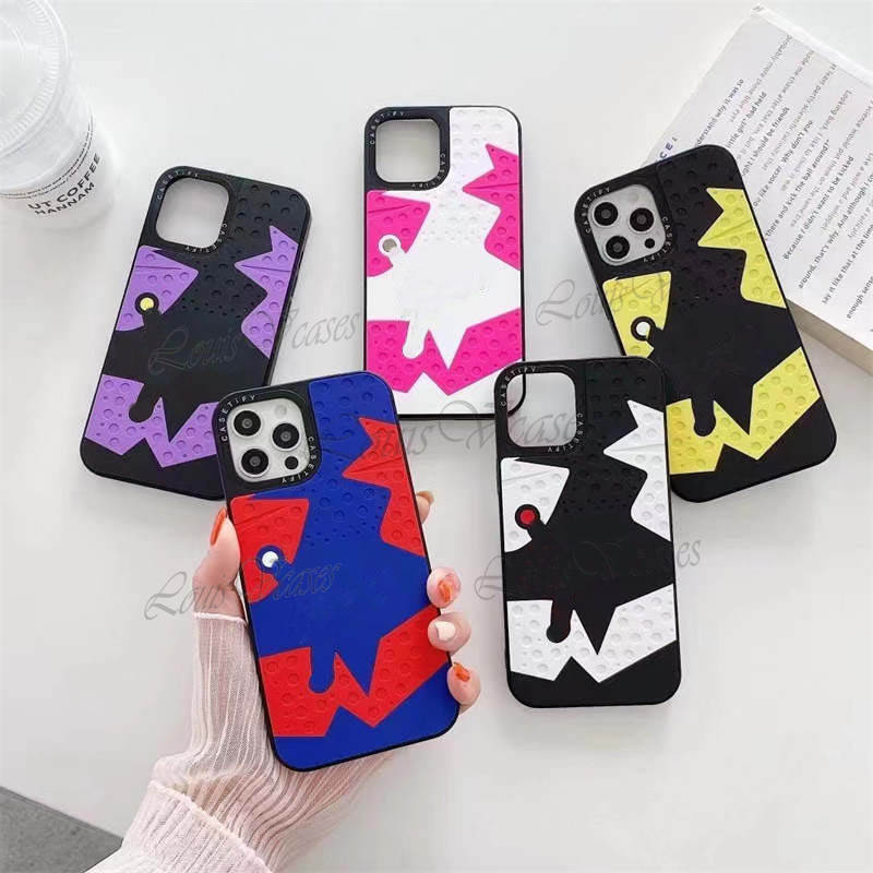 

3D stereoscopic silicone phone cases flying shoes for iphone 13 13pro 13promax 12promax 11promax 11pro Broken hook for 12/12pro xsmax xr 7/8plus 7/8 covers, Style 14