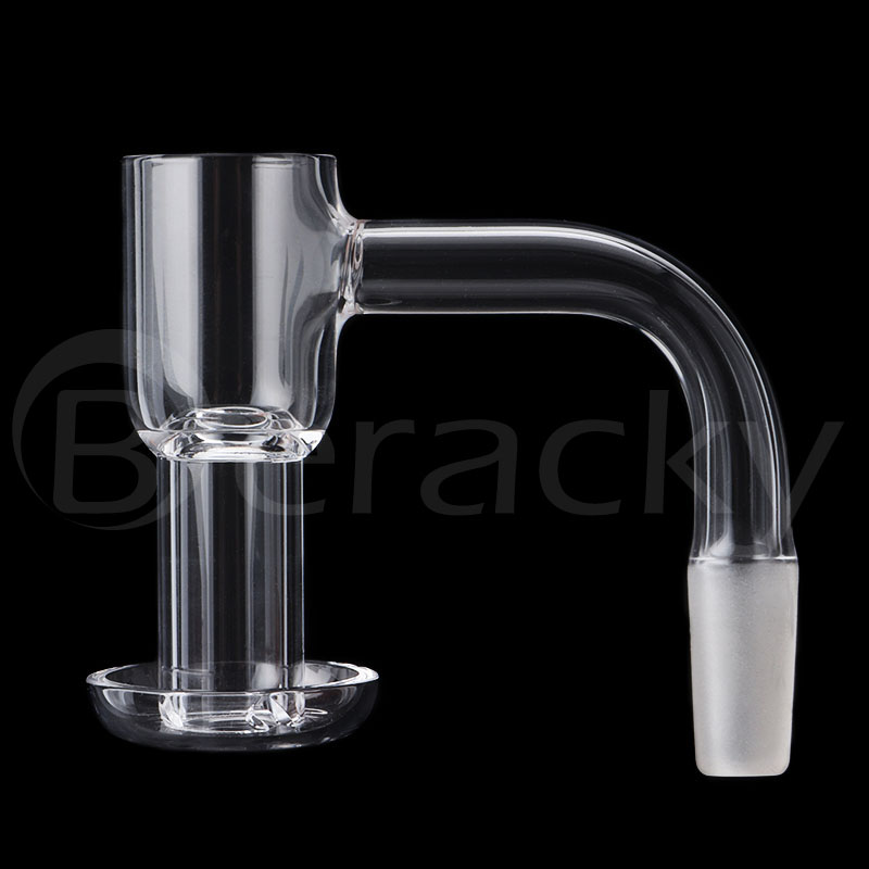 

DHL!!! Beracky Flat Top 20mmOD Terp Slurper Quartz Banger Smoking 2mm Wall 45&90 Degree Slurpers Nails For Glass Bongs Dab Rigs
