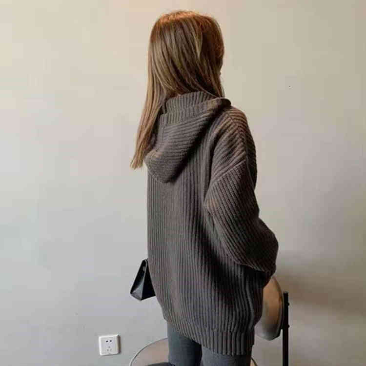 

women's sweaters colorfaith autumn winter pullover hooded warm pocket oversize harajuku vintage lady jumpers sw1218jx fh5u, White;black