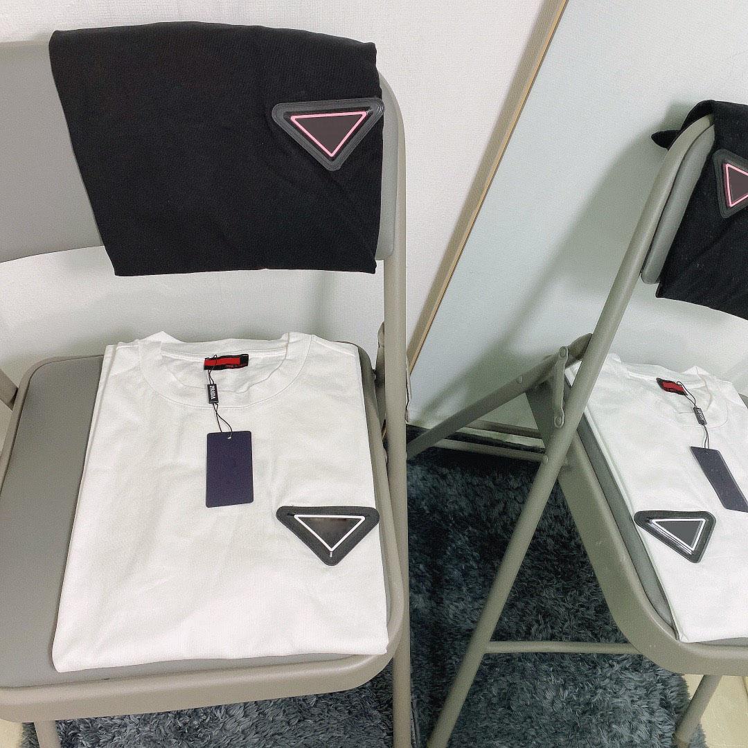 

2020ss spring and summer new high grade cotton printing short sleeve round neck panel T-Shirt Size: m-l-xl-xxl-xxxl Color: black white nn6