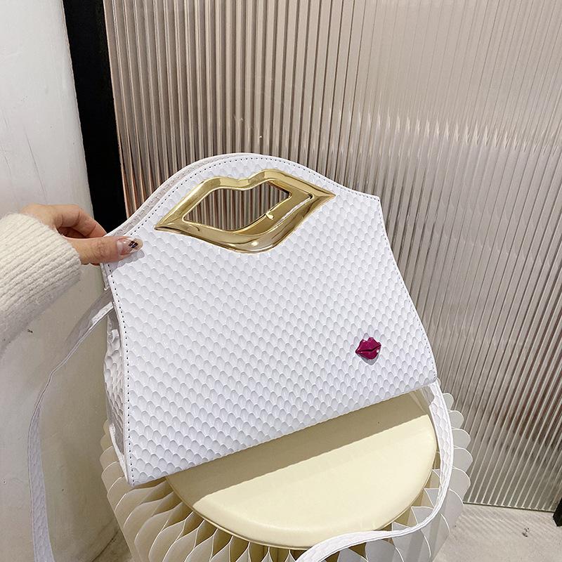 

Evening Bags Women Large Capacity Clutch Bag Wedding Purse Bridal Designer Shining For Luxury Lips Crossbody