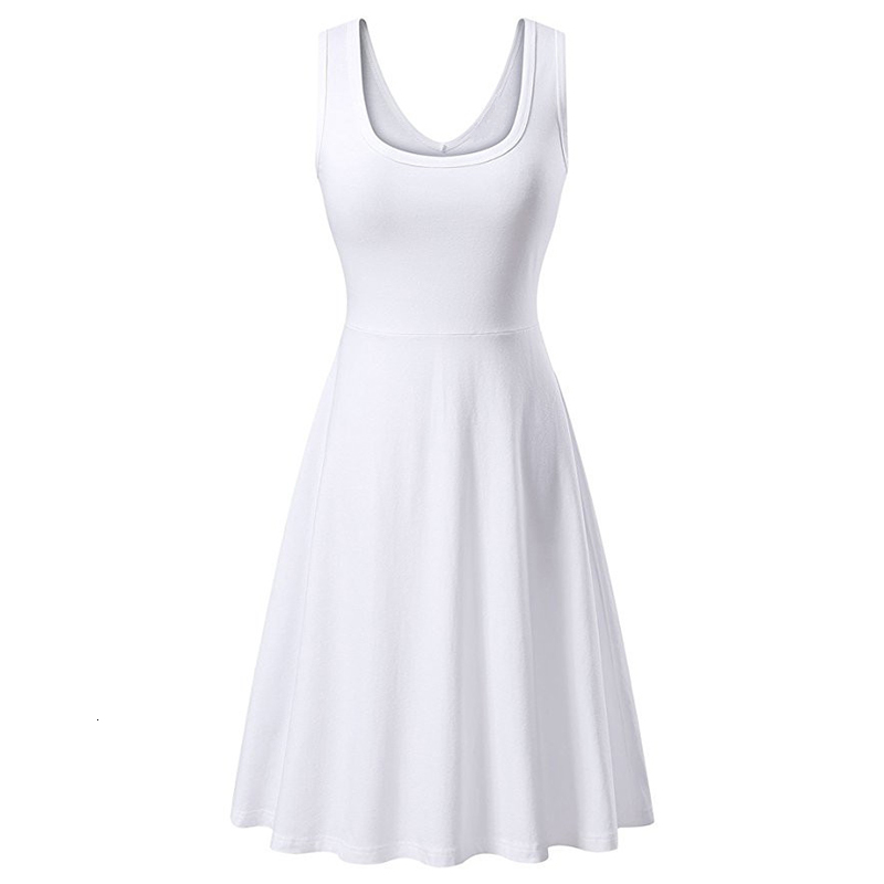 

2021 New Summer o Neck Solid Color Es a Line Pleated Elegant Office Sexy Party Mini Women 7stu, 02