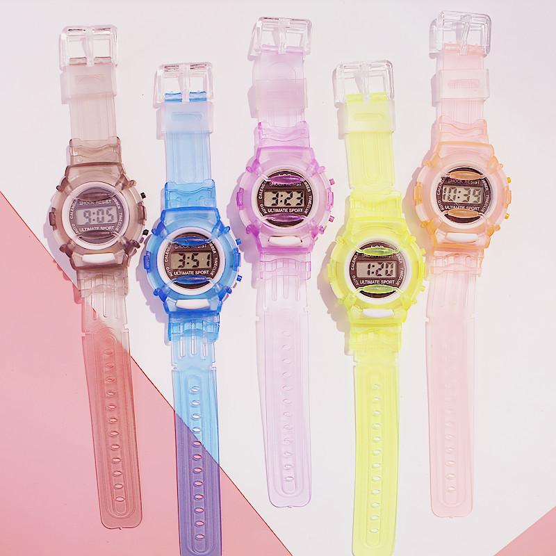 

Wristwatches 2021 Women'S Watch Women Digital Female Simple Clock Relogio Feminino Zegarek Damski Relojes Para, Slivery;brown