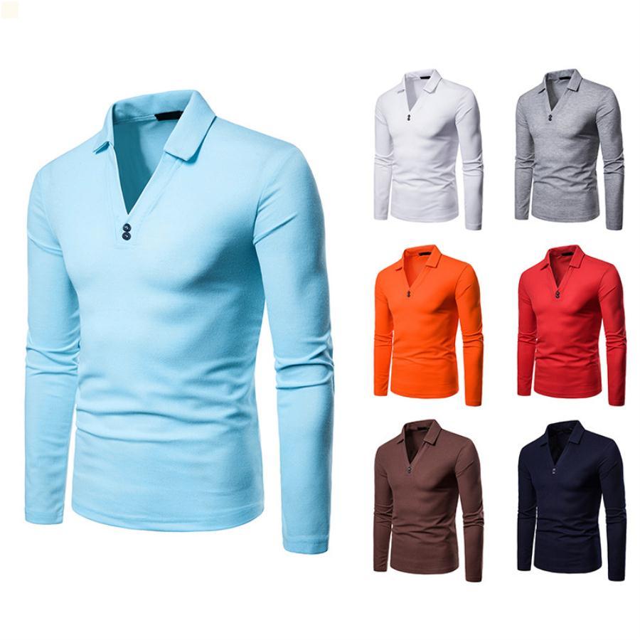 

classic designers polo fashion Mens T Shirts Long sleeves men clothing luxurys T-shirt Black tee shirts men's tshirt 2021 shirt 7V171