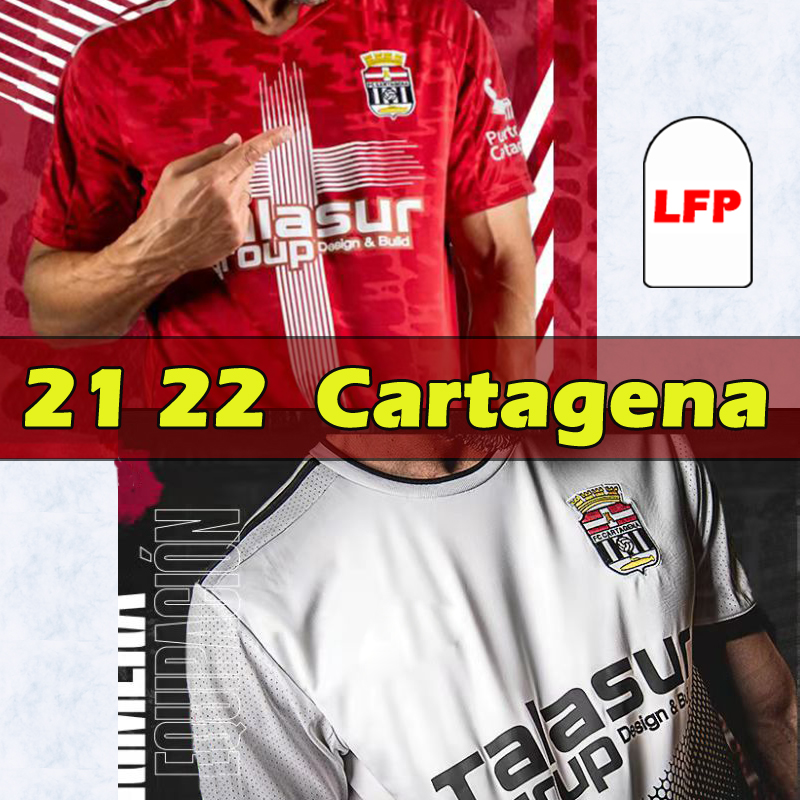 

21/22 Cartagena soccer jerseys GALLAR BULKA CLAVERIA DELMAS HARPER AGUZA JERSEY 2021 2022 home away third football shirts TOP, 21 22 home