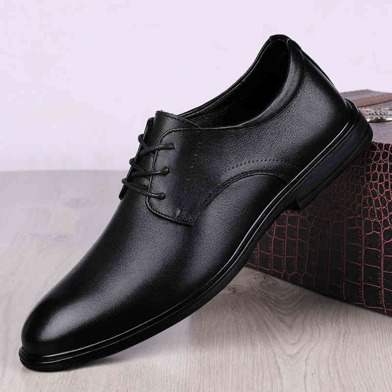 

dress shoes vestido formal masculino sapatos oxfords para homem moda de casamento clÃ¡ssico split couro festa casual drop 61ty, Black
