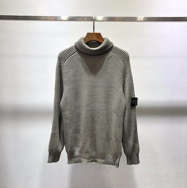 

21SS Spring Long sleeve Tees embroidered round logo men women Turtleneck Sweater couple Sweater Pullover 022810, White;black