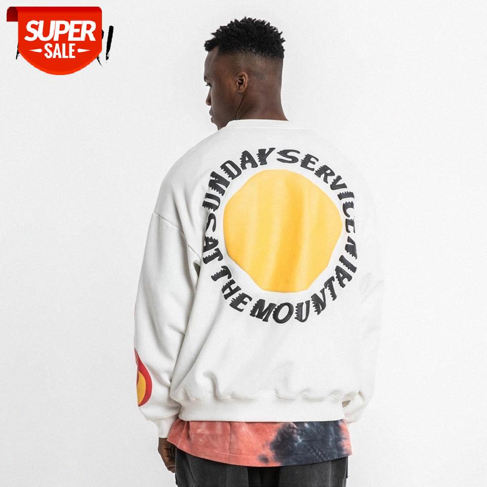 

Kanye 3D Letter Print Plus Velvet Sweatshirt Hip Hop Flame O-neck Long Sleeve Pullover Tops Fashion Streetwear Men Women Hoodies #xN1W, Black