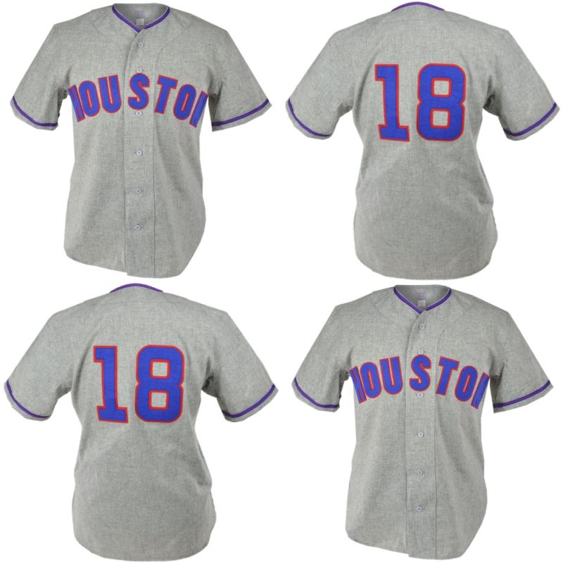 

Houston Buffs 1961 Road Jersey Men Women Youth Shirt 100% Stitched Embroidery Baseball Jerseys Custom, Blue;black