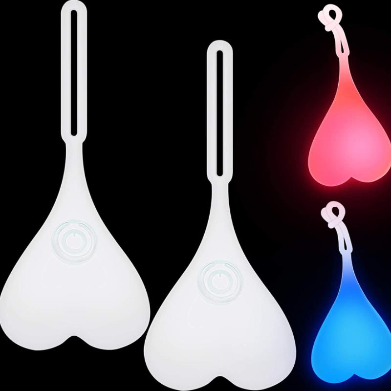 

Usefull Party Favors Safety Bike Tail Heart Ball Creative Silicone Cycling Night Warning Leds Waterproof Essential Light Red Green Blue Colorful